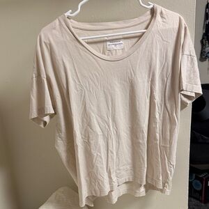 Nordstrom rack cream oversize T-shirt